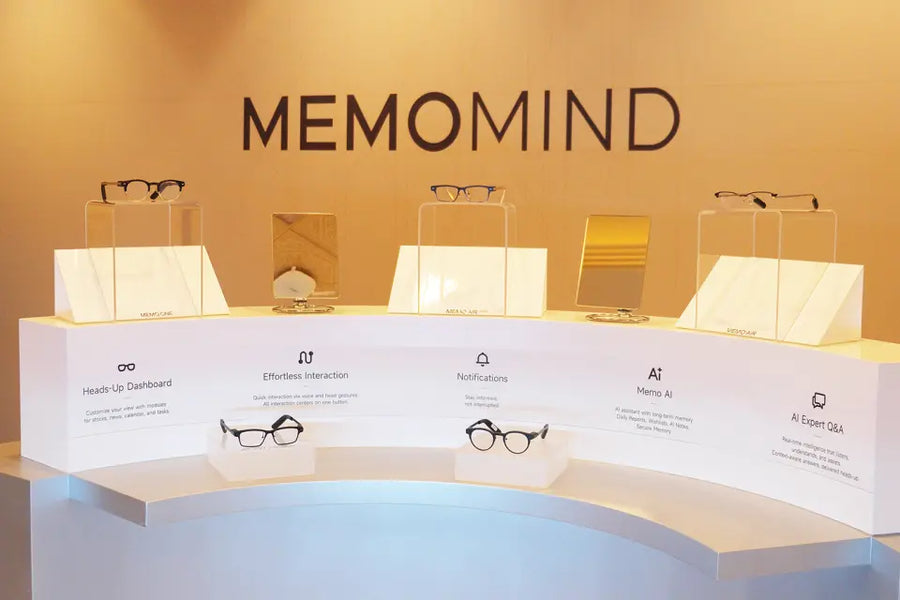 Khách tham quan trải nghiệm MemoMind tại CES 2026
